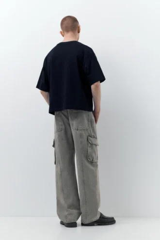 Jeans cargo larghi
