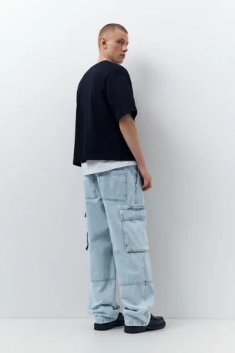 Jeans cargo larghi