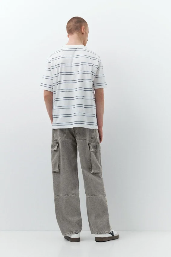 Jeans cargo larghi Jeans cargo larghi
