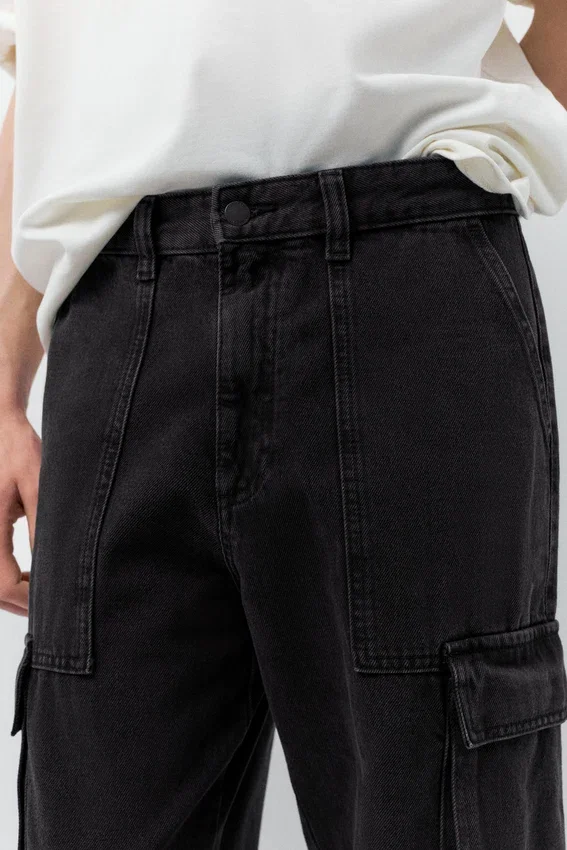 Jeans cargo larghi Jeans cargo larghi