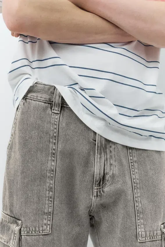 Jeans cargo larghi Jeans cargo larghi
