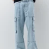 Jeans cargo larghi Jeans cargo larghi