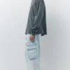 Jeans cargo larghi Jeans cargo larghi
