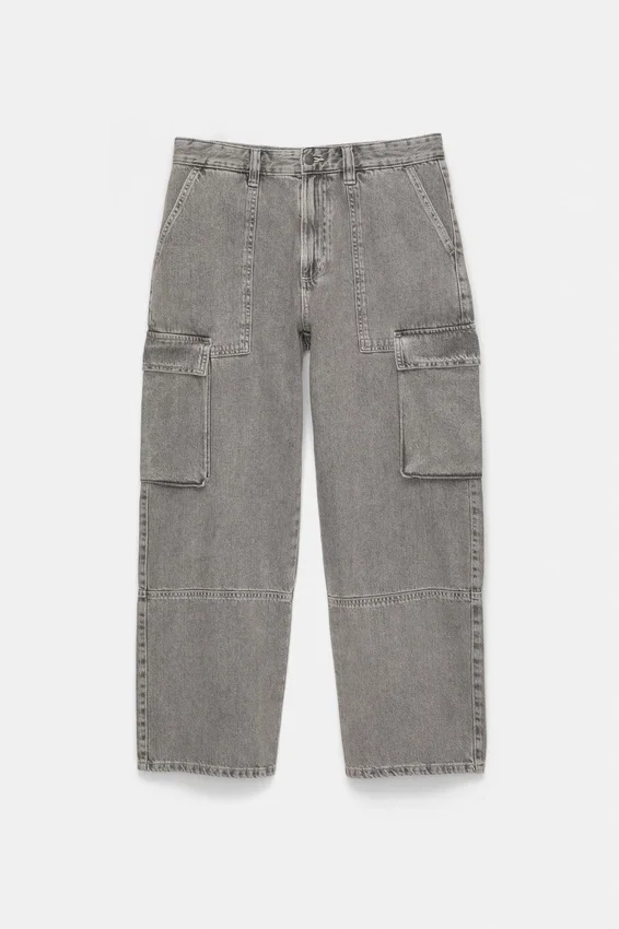Jeans cargo larghi Jeans cargo larghi