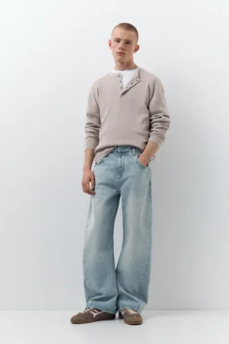 Jeans con cuciture