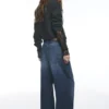 Jeans larghi con coulisse Jeans larghi con coulisse