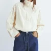 Jeans larghi con coulisse Jeans larghi con coulisse