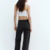 Jeans larghi con coulisse Jeans larghi con coulisse
