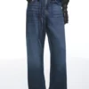 Jeans larghi con coulisse Jeans larghi con coulisse