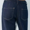 Jeans larghi con coulisse Jeans larghi con coulisse