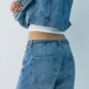 Jeans larghi con coulisse Jeans larghi con coulisse