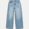 Jeans larghi con coulisse Jeans larghi con coulisse