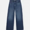 Jeans larghi con coulisse Jeans larghi con coulisse