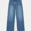 Jeans larghi con coulisse Jeans larghi con coulisse
