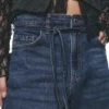 Jeans larghi con coulisse Jeans larghi con coulisse