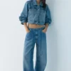 Jeans larghi con coulisse Jeans larghi con coulisse