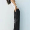 Jeans larghi con coulisse Jeans larghi con coulisse