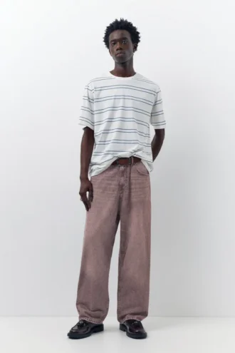 Jeans larghi dal taglio morbido