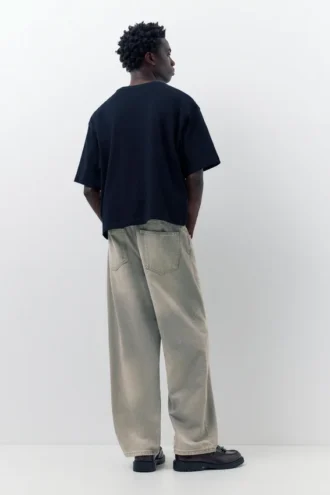 Jeans larghi dal taglio morbido