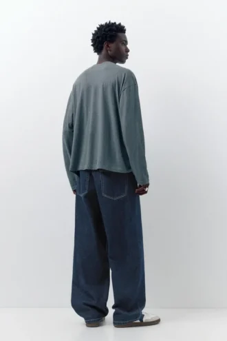Jeans larghi dal taglio morbido
