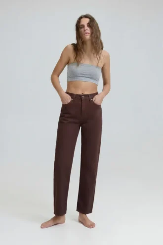 Jeans Mom a vita alta