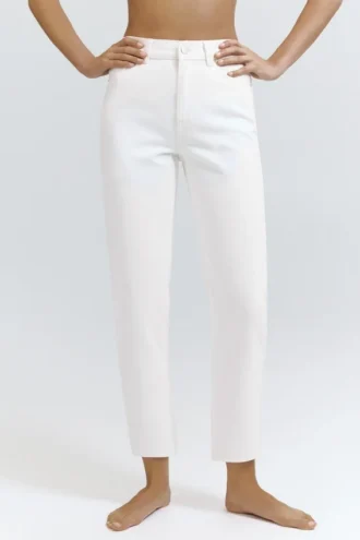 Jeans Mom a vita alta