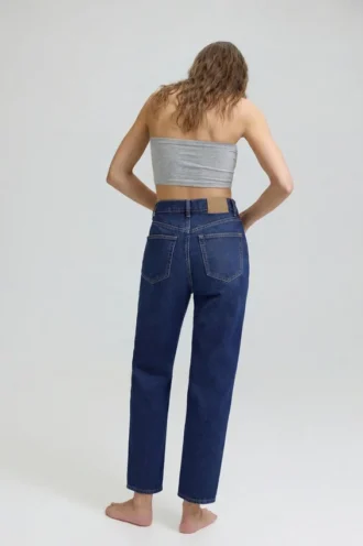 Jeans Mom a vita alta