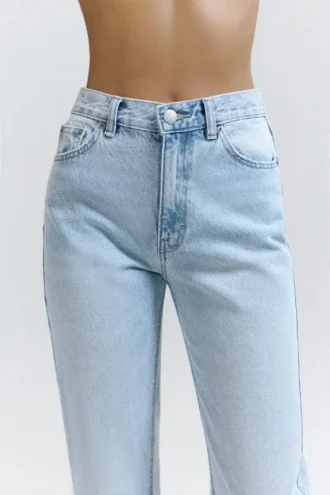 Jeans Mom a vita alta