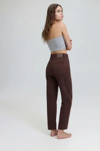 Jeans Mom a vita alta