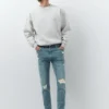 Jeans skinny strappati Jeans skinny strappati