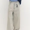 Jeans super baggy ricamati Jeans super baggy ricamati