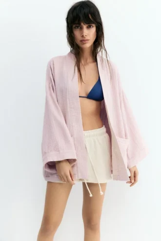 Kimono in crêpe