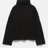 Maglione a collo alto in morbida maglia