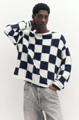 Maglione a quadri STWD