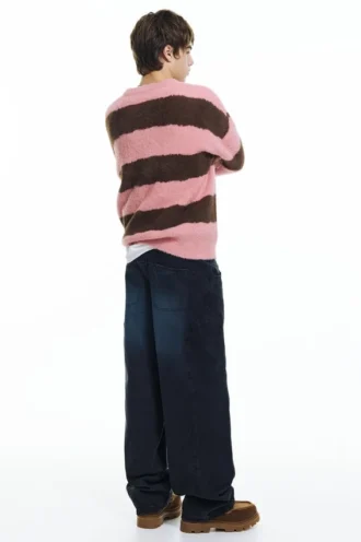 Maglione a righe