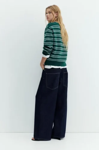 Maglione a righe