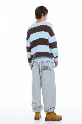 Maglione a righe