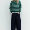 Maglione a righe Maglione a righe