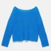 Maglione asimmetrico a maglia fine