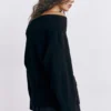 Maglione Bardot in morbida maglia