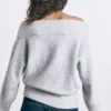 Maglione Bardot in morbida maglia