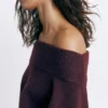 Maglione Bardot in morbida maglia