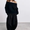Maglione Bardot in morbida maglia