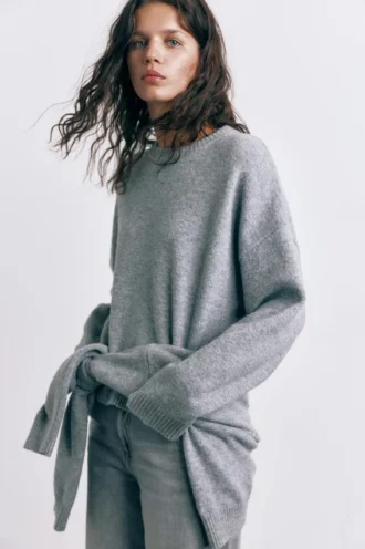 Maglione in maglia basic