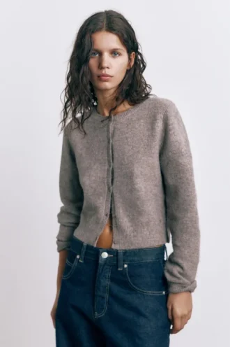 Maglione in maglia basic