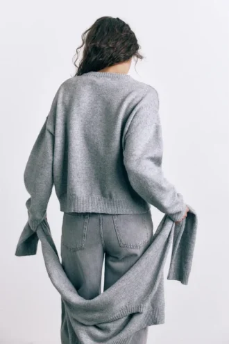 Maglione in maglia basic