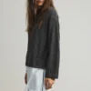 Maglione in pizzo combinato Maglione in pizzo combinato