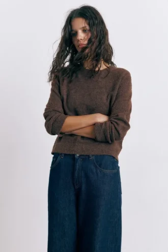 Maglione morbido dalla vestibilità regolare