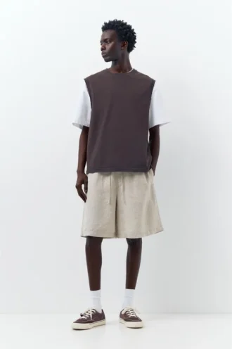 Pantaloncini Bermuda 100% lino