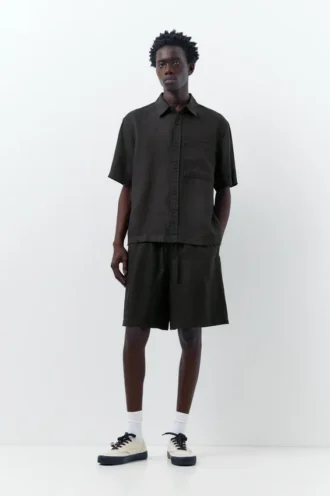 Pantaloncini Bermuda 100% lino